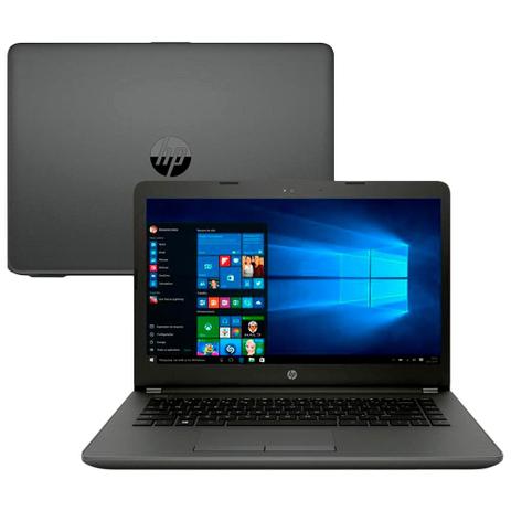 Notebook Intel Core i5-7200U 4GB 500GB HP 246 G6 5DZ55LAAC Tela 14 Windows 10 Menor preço em Notebook Intel Core i5-7200U 4GB 500GB HP 246 G6 5DZ55LAAC Tela 14 Windows 10