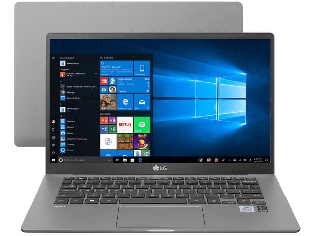 Notebook LG Gram 14Z90N Intel Core i5 8GB - 256GB SSD 14” Full HD LCD Windows 10 Menor preço em Notebook LG Gram 14Z90N Intel Core i5 8GB - 256GB SSD 14” Full HD LCD Windows 10