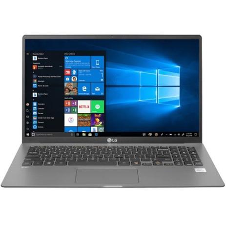Notebook LG Gram 15.6" 15Z90N Intel Core I5 8GB SSD 256GB M.2 Nvme Windows 10 Home Cinza Titanio Menor preço em Notebook LG Gram 15.6" 15Z90N Intel Core I5 8GB SSD 256GB M.2 Nvme Windows 10 Home Cinza Titanio