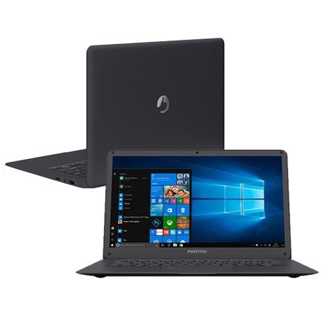 Notebook Positivo Motion PLUS Q432A 4GB 32GB SSD 14 WINDOWS 10 HOME Deep Dark Menor preço em Notebook Positivo Motion PLUS Q432A 4GB 32GB SSD 14 WINDOWS 10 HOME Deep Dark