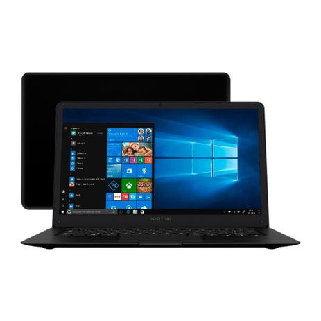 Notebook Positivo Motion Q232A, Intel Atom, 2GB 32GB, Tela de 14”, Windows 10, Preto Menor preço em Notebook Positivo Motion Q232A, Intel Atom, 2GB 32GB, Tela de 14”, Windows 10, Preto
