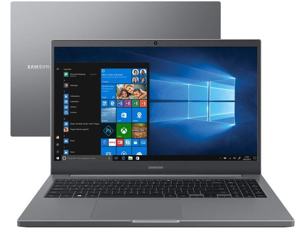 Notebook Samsung Book NP550XDA-KO1BR - Intel Celeron 4GB 500GB 15,6” Full HD LED