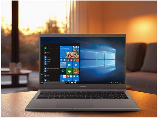 Notebook Samsung Book NP550XDA-KT1BR Intel Core i3 - 4GB 1TB 15,6” Full HD LED Windows 10