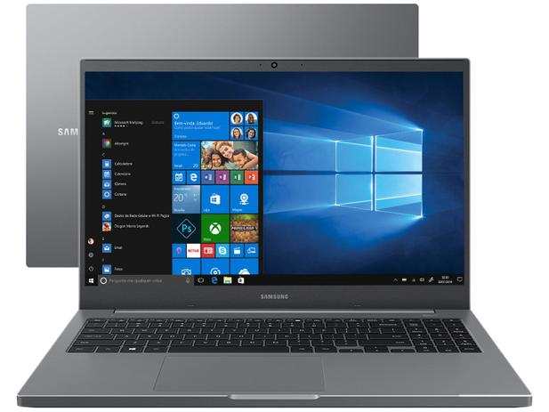 Notebook Samsung Book NP550XDA-XS1BR Intel Core i7 - 8GB 256GB SSD 15,6” Full HD LED Windows 10 Menor preço em Notebook Samsung Book NP550XDA-XS1BR Intel Core i7 - 8GB 256GB SSD 15,6” Full HD LED Windows 10