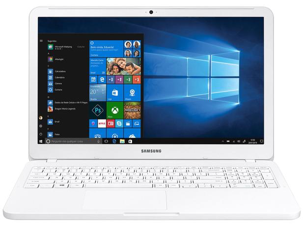 Notebook Samsung Essentials E20 Intel Dual Core - 4GB 500GB 15,6” Windows 10