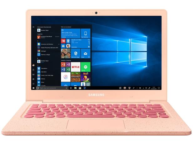 Notebook Samsung Flash F30 Intel Dual Core - 4GB 64GB SSD 13,3” Full HD LED Windows 10
