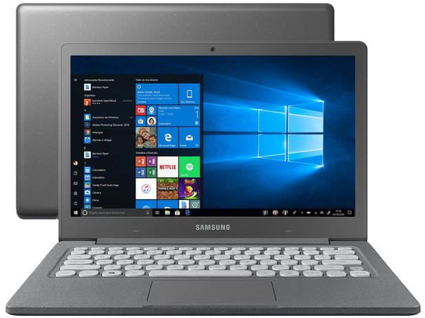 Notebook Samsung Flash F30 Intel Dual Core 4gb Ssd 64gb 13 3 Full Hd Windows 10 Notebook Magazine Luiza