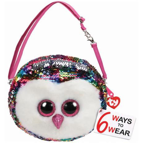 Nova Bolsa Fashion Ty Paete Coruja Owen Colorido Dtc 5029 Menor preço em Nova Bolsa Fashion Ty Paete Coruja Owen Colorido Dtc 5029