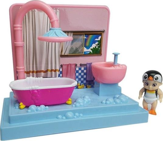 Nova Boneca Baby Secret Hora do Banho Playset Candide 2402 Menor preço em Nova Boneca Baby Secret Hora do Banho Playset Candide 2402