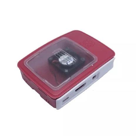 Menor preço em Nova Case Official Com Cooler Para  Raspberry Pi 3 Pi3 - Monkey business br