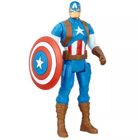 Menor preço em Nova Figura de Açao 15cm Os Vingadores Capitao America B9939 - Hasbro