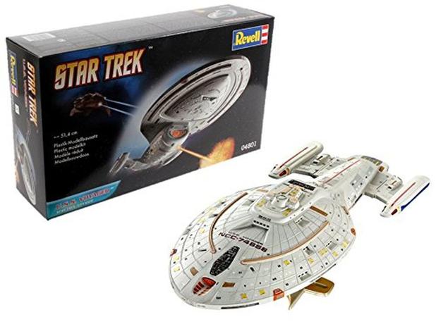 Nova Nave Star Trek Voyager Uss Revell Kit Space 04801 - Geral Menor preço em Nova Nave Star Trek Voyager Uss Revell Kit Space 04801 - Geral