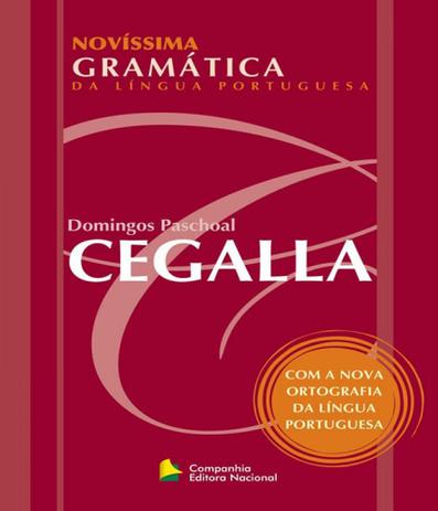Novissima Gramatica Da Lingua Portuguesa - Cegalla - Nacional - referencia Menor preço em Novissima Gramatica Da Lingua Portuguesa - Cegalla - Nacional - referencia