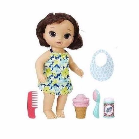 Novo Boneca Hasbro Baby Alive Sobremesa Magica Morena C1089 Menor preço em Novo Boneca Hasbro Baby Alive Sobremesa Magica Morena C1089