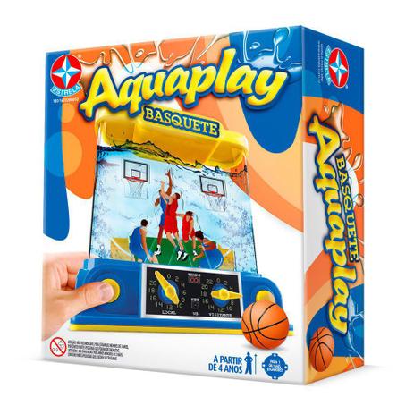 Novo Brinquedo Jogo Interativo Aquaplay Basquete Estrela Menor preço em Novo Brinquedo Jogo Interativo Aquaplay Basquete Estrela