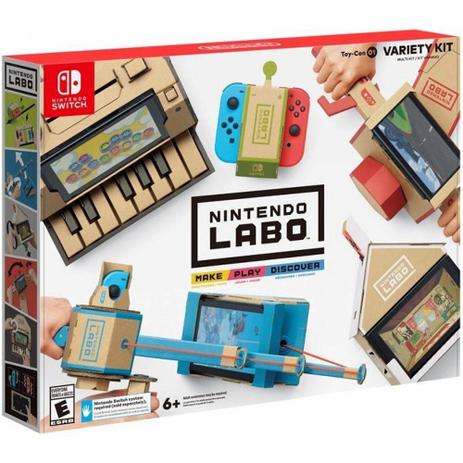 Novo Lacrado Nintendo Labo Multi - Kit Variety Kit Original Menor preço em Novo Lacrado Nintendo Labo Multi - Kit Variety Kit Original