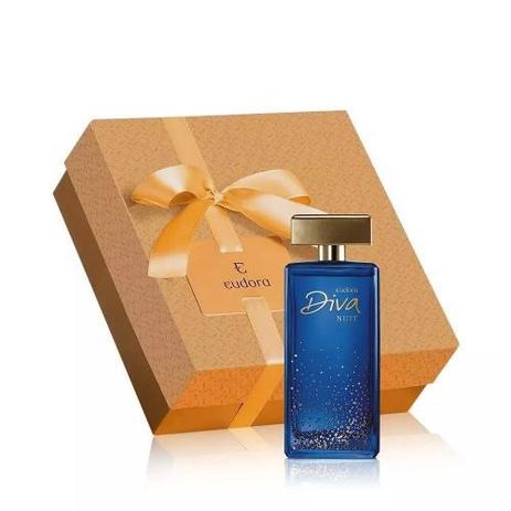 Novo Perfume Eudora Diva Nuit + Caixa Para Presente Menor preço em Novo Perfume Eudora Diva Nuit + Caixa Para Presente
