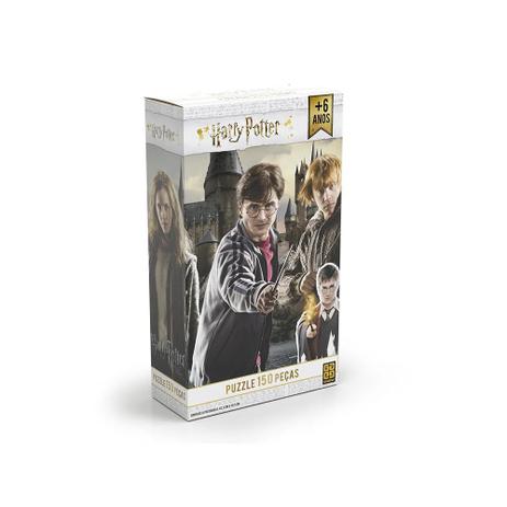Novo Quebra Cabeça Puzzle Harry Potter 150 Peças Grow 03616 Menor preço em Novo Quebra Cabeça Puzzle Harry Potter 150 Peças Grow 03616