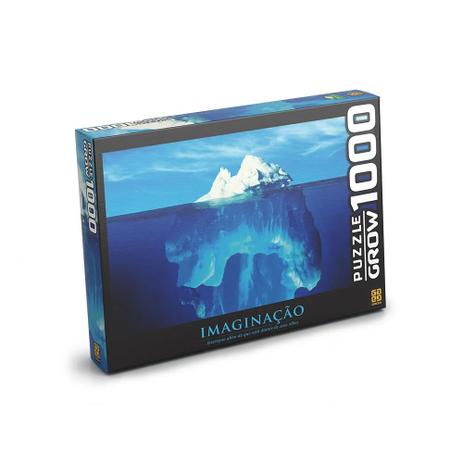 Novo Quebra Cabeça Puzzle Imaginaçao 1000 Peças Grow 03589 Menor preço em Novo Quebra Cabeça Puzzle Imaginaçao 1000 Peças Grow 03589