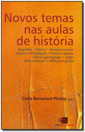 Novos Temas nas Aulas de História - Contexto Menor preço em Novos Temas nas Aulas de História - Contexto