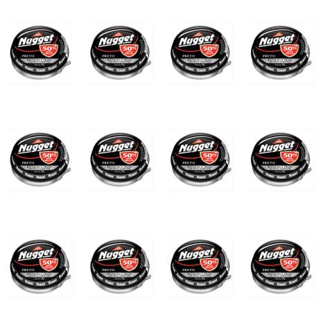Nugget Cera Em Pasta Preta 36g (Kit C/12) Menor preço em Nugget Cera Em Pasta Preta 36g (Kit C/12)