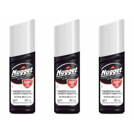 Nugget Cera Líquida Super Branca 60ml (Kit C/03) Menor preço em Nugget Cera Líquida Super Branca 60ml (Kit C/03)