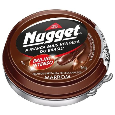 Nugget Cera Pasta Marrom 36g - Embalagem com 12 Unidades - Graxa / Cera de  Sapato - Magazine Luiza