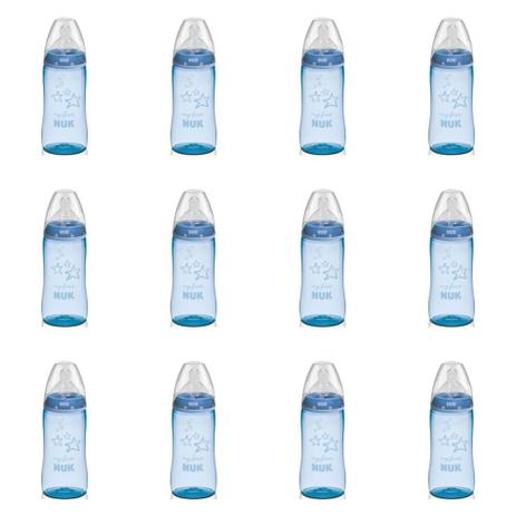 Nuk (PA7055-2B) My First S2 Mamadeira Boy 300ml (Kit C/12) Menor preço em Nuk (PA7055-2B) My First S2 Mamadeira Boy 300ml (Kit C/12)