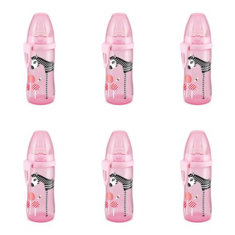 Nuk (PA750405-UB) Active Cup Girl Copo Antivazamento 300ml (Kit C/06) Menor preço em Nuk (PA750405-UB) Active Cup Girl Copo Antivazamento 300ml (Kit C/06)
