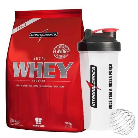 Nutri Best Whey Protein Melhor 907g Integralmedica + Brinde - Integral medica é boa?