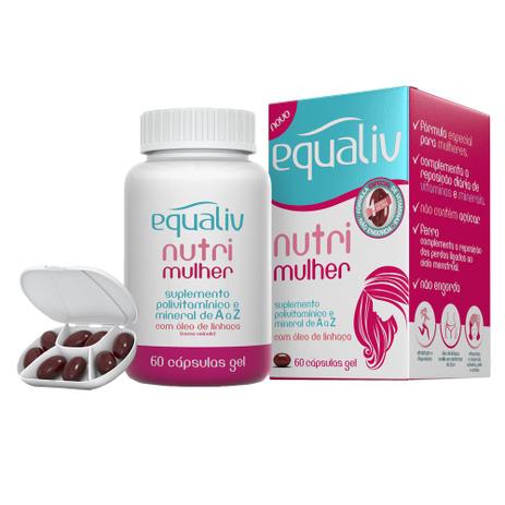 Nutri Mulher Equaliv - Suplemento Polivitamínico Menor preço em Nutri Mulher Equaliv - Suplemento Polivitamínico