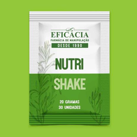 Nutri Shake - 30 porções com sachês de 20g - Farmácia eficácia é boa?