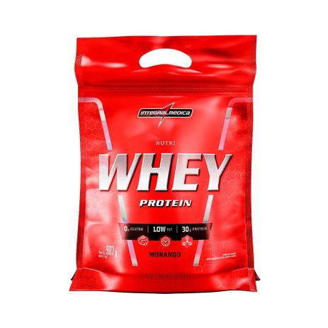 NUTRI WHEY INTEGRALMEDICA 907g REFIL - MORANGO é boa?