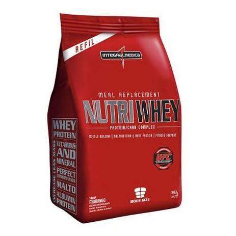 Nutri Whey Protein - Refil - Morango 907g - Integralmédica - Integralmedica é boa?