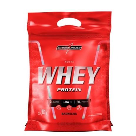 Nutri Whey Saco 907g - IntegralMedica - Baunilha Menor preço em Nutri Whey Saco 907g - IntegralMedica - Baunilha