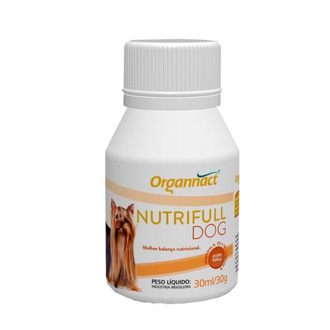 Nutrifull Dog 30ml Organnact Suplemento Cães Menor preço em Nutrifull Dog 30ml Organnact Suplemento Cães