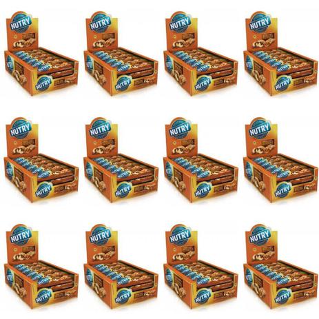Nutry Barra De Cereal Bolo De Chocolate C/24 (Kit C/12) Menor preço em Nutry Barra De Cereal Bolo De Chocolate C/24 (Kit C/12)