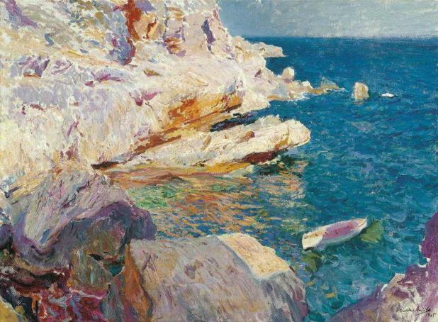 O Barco Branco - Sorolla y Bastida - Tela 30x38 Para Quadro - Santhatela é ruim? O Barco Branco - Sorolla y Bastida - Tela 30x38 Para Quadro - Santhatela é boa?
