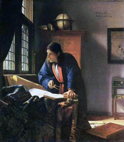 O Geógrafo - Johannes Vermeer - Tela 60x68 Para Quadro - Santhatela é boa?