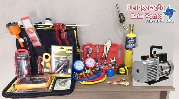 O Kit para refrigeração para ar condicionado completo 06 - Cataventools Menor preço em O Kit para refrigeração para ar condicionado completo 06 - Cataventools