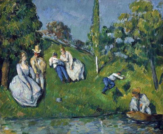 O Lago - Paul Cézanne - Tela 50x60 Para Quadro - Santhatela Menor preço em O Lago - Paul Cézanne - Tela 50x60 Para Quadro - Santhatela