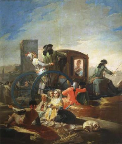 O Vendedor de Louças - Francisco de Goya - Tela 60x71 Para Quadro - Santhatela Menor preço em O Vendedor de Louças - Francisco de Goya - Tela 60x71 Para Quadro - Santhatela