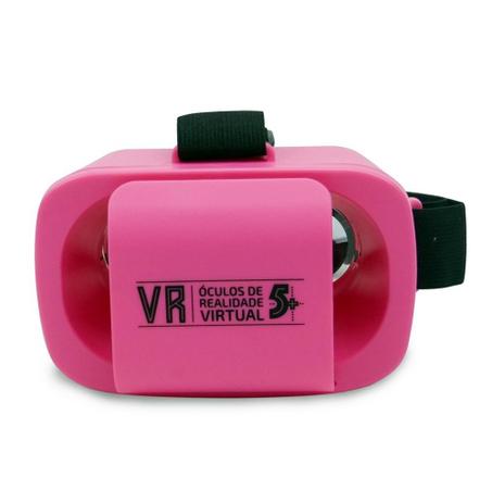 Óculos 3D VR Virtual Realidade Virtual Infantil Mini Rosa - Santana ltda Menor preço em Óculos 3D VR Virtual Realidade Virtual Infantil Mini Rosa - Santana ltda