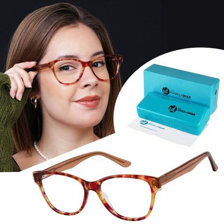 Oculos marrom feminino Clearance