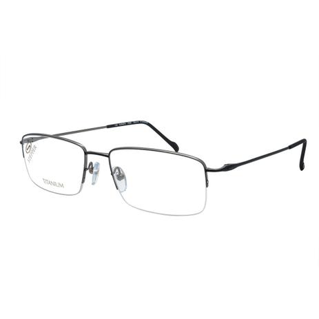 Óculos de Grau Stepper Unissex Titanium com Fio de Nylon SI-60070 F090 - Preto Menor preço em Óculos de Grau Stepper Unissex Titanium com Fio de Nylon SI-60070 F090 - Preto
