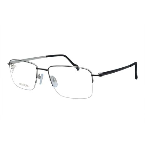 Óculos de Grau Stepper Unissex Titanium com Fio de Nylon SI-60123 F092 - Preto Menor preço em Óculos de Grau Stepper Unissex Titanium com Fio de Nylon SI-60123 F092 - Preto