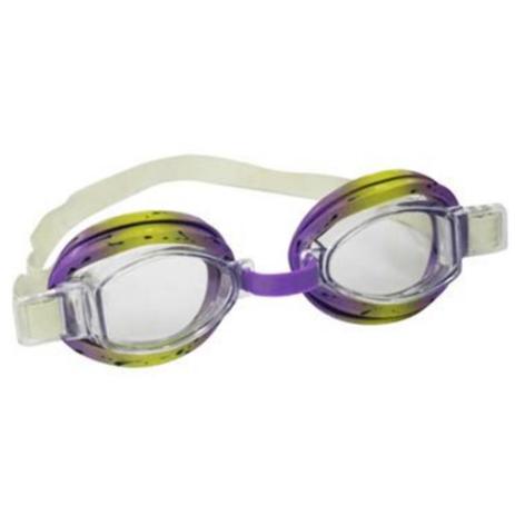 Óculos de Natação Infantil Split Roxo e Amarelo - Nautika Menor preço em Óculos de Natação Infantil Split Roxo e Amarelo - Nautika
