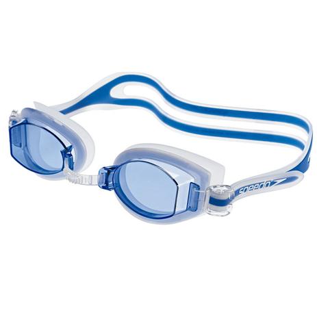 Óculos De Natação New Shark Transparente E Azul Speedo Menor preço em Óculos De Natação New Shark Transparente E Azul Speedo