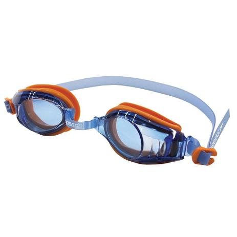 Óculos De Natação Raptor Laranja Azul Speedo Menor preço em Óculos De Natação Raptor Laranja Azul Speedo