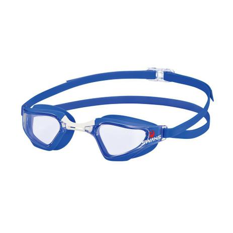 Óculos de Natação SWANS SR-72N Lente Clear Curvada e Correia Azul Menor preço em Óculos de Natação SWANS SR-72N Lente Clear Curvada e Correia Azul